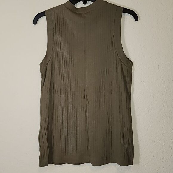 Doe & Rea top with stripes and slits on side NWOT - Picture 5 of 5